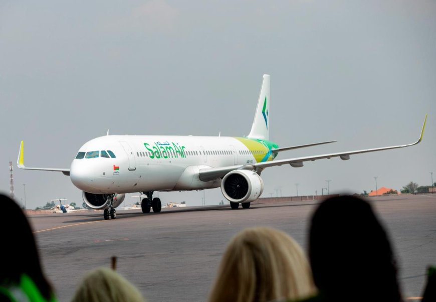 Indege ya Sosiyete y’Ubwikorezi bwo mu Kirere ikorera muri Oman, SalamAir, yageze i Kigali